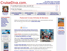 Tablet Screenshot of cruisediva.com